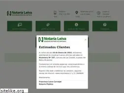Sites similar to notarialeiva.cl