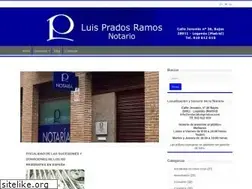 Sites similar to notarialuisprados.com