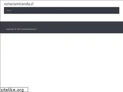 Sites similar to notariamiranda.cl