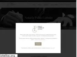 Sites similar to notariapablocarbajo.com
