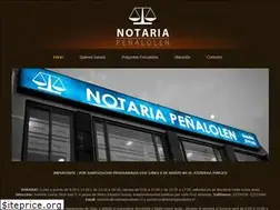 Sites similar to notariapenalolen.cl