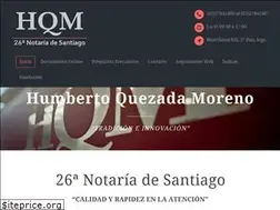 Sites similar to notariaquezada.cl