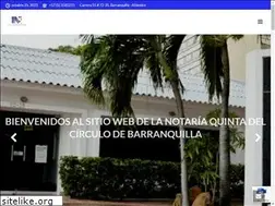 Sites similar to notariaquintabarranquilla.com