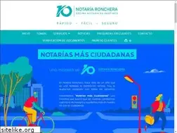 Sites similar to notariaronchera.cl