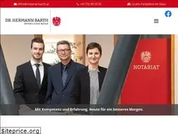 Sites similar to notariat-barth.at