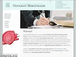 Sites similar to notariat-bergstrasse.de