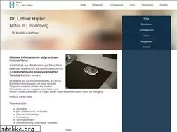 Sites similar to notariat-lindenberg.de