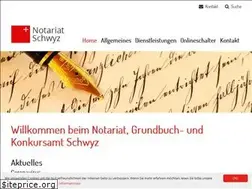 Sites similar to notariat-schwyz.ch