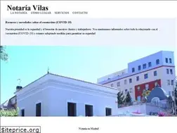 Sites similar to notariavilas.es