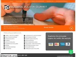 Sites similar to notariazuleta.com