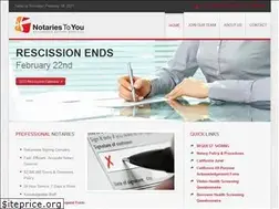 Sites similar to notariestoyou.com