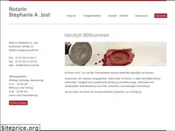 Sites similar to notarin-jost.de