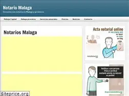 Sites similar to notariomalaga.com