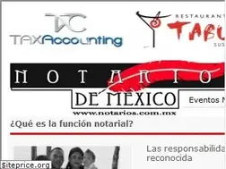 Sites similar to notarios.com.mx