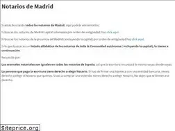Sites similar to notariosdemadrid.com