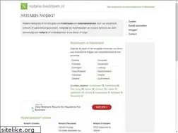 Sites similar to notaris-bedrijven.nl