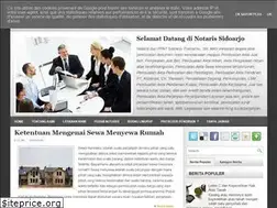 Sites similar to notaris-sidoarjo.blogspot.com