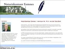 Sites similar to notariskantooreemnes.nl
