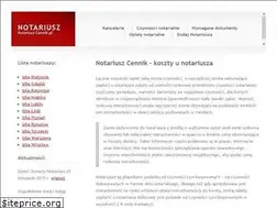 Sites similar to notariusz-cennik.pl
