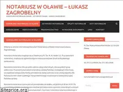 Sites similar to notariuszzagrobelny.pl