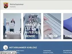 Sites similar to notarkammer-koblenz.de