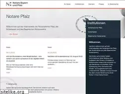 Sites similar to notarkammer-pfalz.de