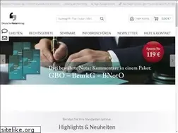 Sites similar to notarverlag.de