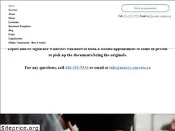Sites similar to notary-toronto.ca