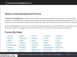 Sites similar to notaryacknowledgement.com