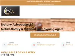 Sites similar to notaryadvocate.com