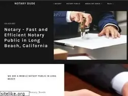 Sites similar to notarydude.net