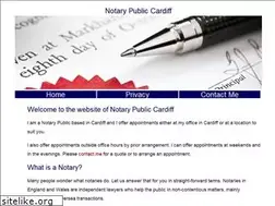 Sites similar to notarypubliccardiff.com