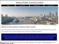 Sites similar to notarypubliccentrallondon.net