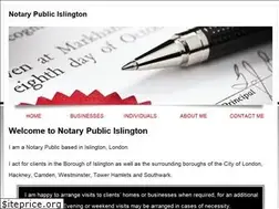 Sites similar to notarypublicislington.co.uk