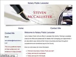 Sites similar to notarypublicleicester.com