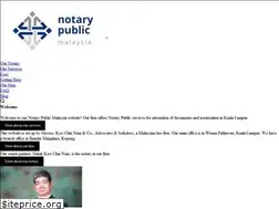 Sites similar to notarypublicmalaysia.com