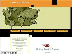 Sites similar to notaryserviceboston.com
