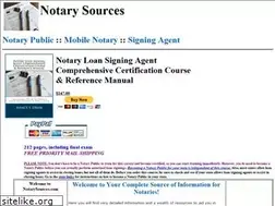Sites similar to notarysources.com