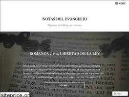 Sites similar to notasdelevangelio.wordpress.com