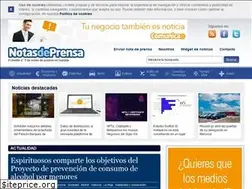 Sites similar to notasdeprensa.es