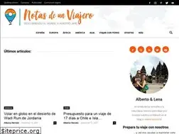 Sites similar to notasdeunviajero.com