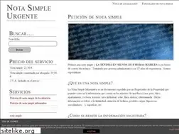 Sites similar to notasimple.info