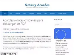 Sites similar to notasyacordes.com