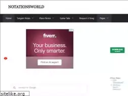 Sites similar to notationsworld.com