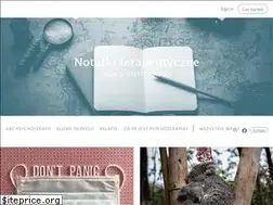 Sites similar to notatkiterapeutyczne.pl