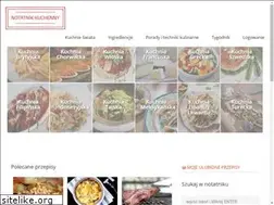Sites similar to notatnikkuchenny.pl