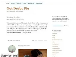 Sites similar to notderbypie.com