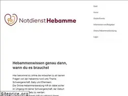 Sites similar to notdiensthebamme.de