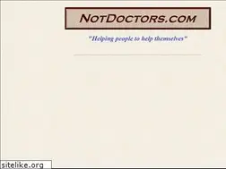 Sites similar to notdoctors.com