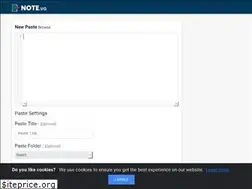 Sites similar to note.vg